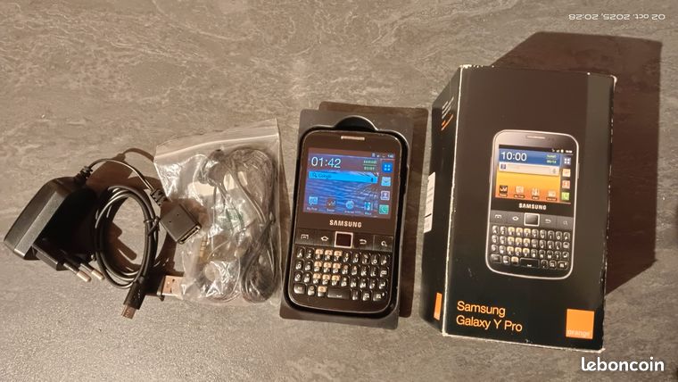 Samsung Galaxy Y Pro B5510 Noir