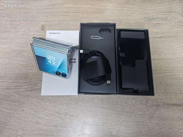 Samsung galaxy zflip 7 vert d'eau 256 gigas