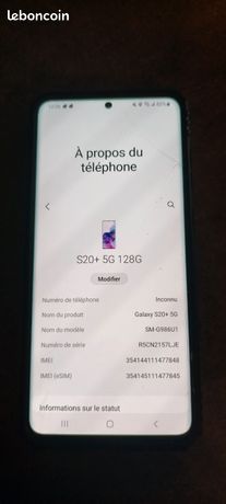 Samsung s20 5g plus