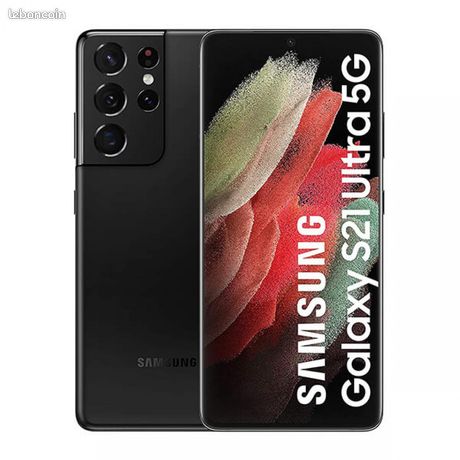 Samsung S21 Ultra /128Go/ 5G - Très bon état Version Européenne