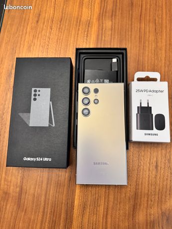 Samsung S24 ULTRA 512 Go + Samsung Galaxy Watch Ultra