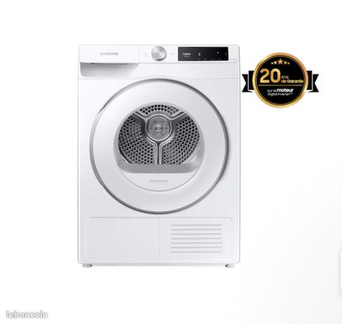 SAMSUNG Sèche-Linge 9kg Pompe à Chaleur Moteur Digital Inverter
