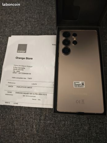 Samsung S25 Ultra 512Go Gris titanium
