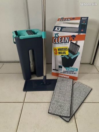 Sceau et balai 2 en 1