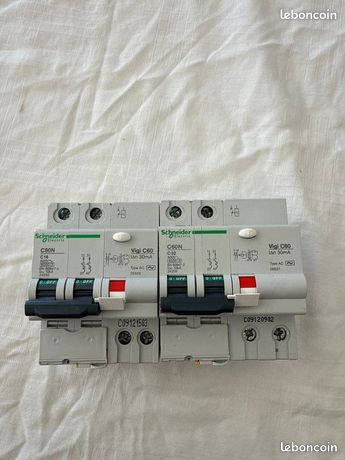 Schneider c60n C16 ou C32 vigi 30mA type AC 26537. 26509. 24202. 26509