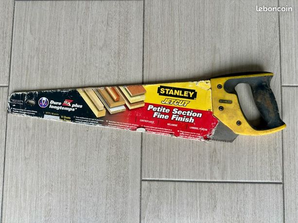 SCIE A BOIS STANLEY 50 cm EN TRÈS BON ÉTAT