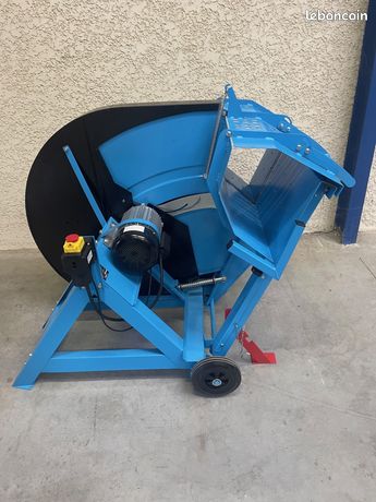 SCIE À BÛCHE 3500 Watt DIAMETRE 600 + LAME CARBURE Z40 Alternée anti-recul DIAMETRE 600