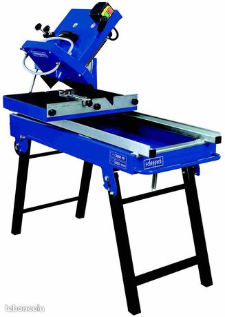Scie à matériaux - Coupe pavés et carrelage sur table SCHEPPACH HSM3500 – 700mm 2.200W