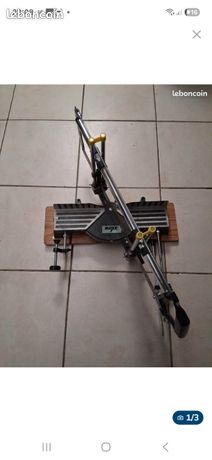 Scie à onglet professionnelle de la marque MEJIXModèle S600Matériel très costaud précision de coupe droite ou biais hergonomique version ancienne donc de qualité