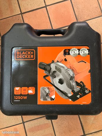 Scie circulaire avec pointer laser Black et Decker