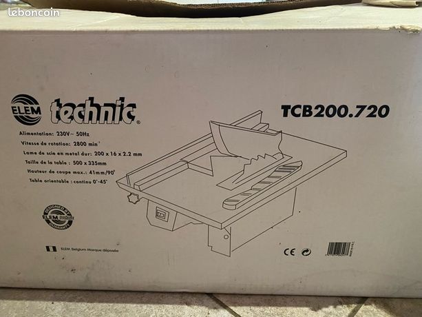 Scie circulaire de table
