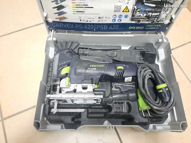 Scie sauteuse festool carvex ps 420 ebq