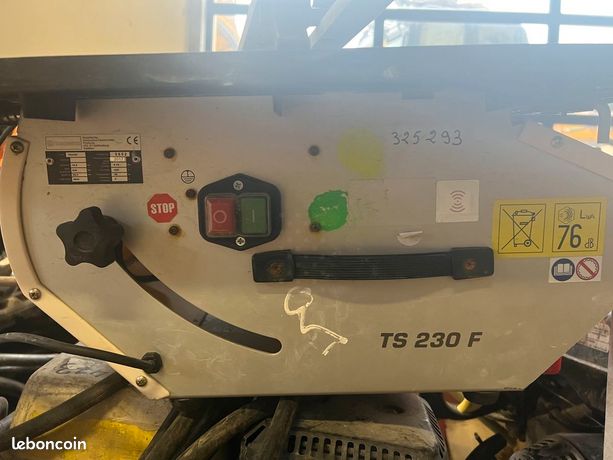 Scie de carrelage husqvarna ts230f