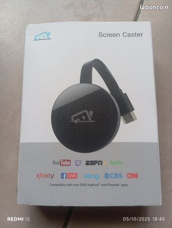 Screen caster