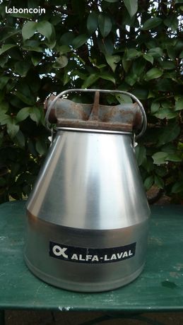 Seau à lait / intercepteur Alfa Laval