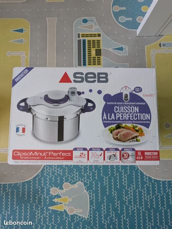 Seb Clipsominut’ Perfect Cocotte-minute 6 L, Autocuiseur induction