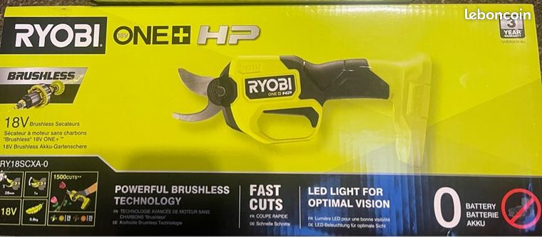 Sécateur ryobi