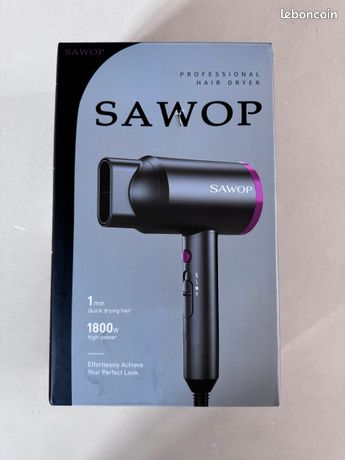 Sèche-cheveux professionnel SAWOP 1800W