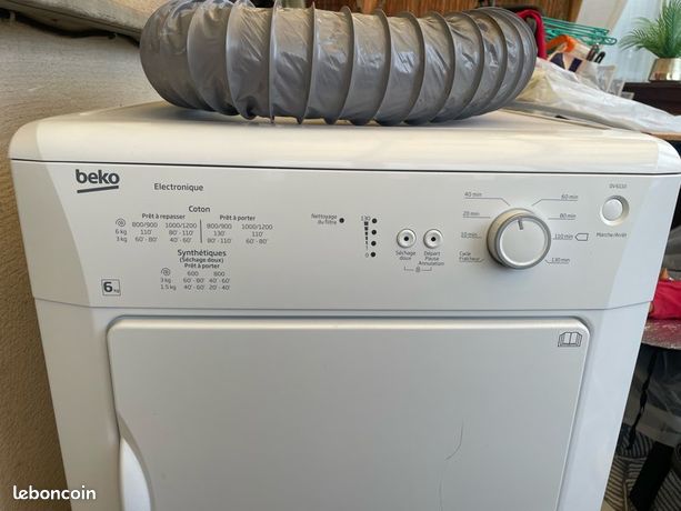 Sèche linge Beko électronique 6 kilos