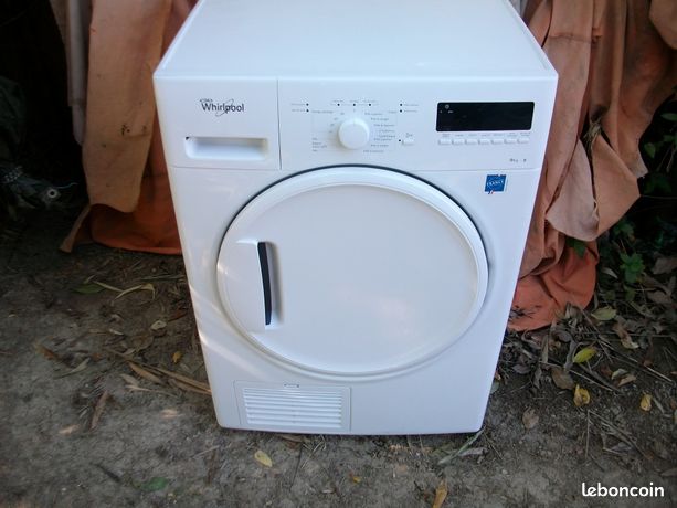 Seche linge whirlpool 9kg B+ de toute beauté