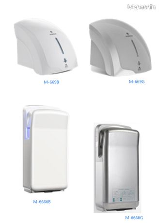 Sèche-main électrique / Distributeur savon et papier EN PROMO