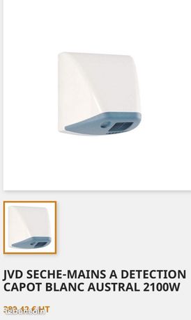 Sèche-mains automatique antivandalisme