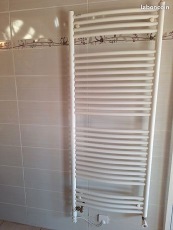 Sèche serviette mixte eau chaude + electrique