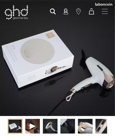 Sèche-cheveux GHD Hélios rose gold