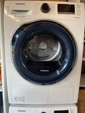 Sèche linge 9Kg pompe à chaleur Samsung DV90M6200CW/EF