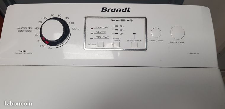 Seche linge a co0ndensation brandt