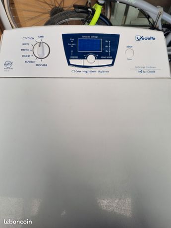 Sèche linge à condensation vedette