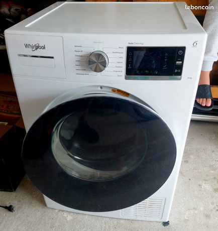 Sèche linge whirlpool par pompe à chaleur. A++