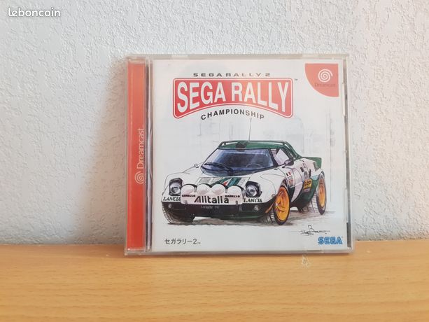 Sega Rally sur Dreamcast Jap