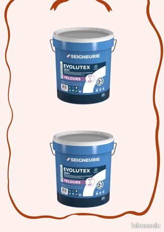 Seigneurie Evolutex Velours 2en1 Peinture 15L haute couvrance