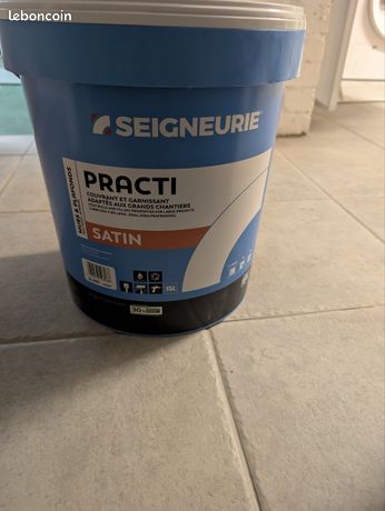 Seigneurie peinture practi satin - 15 L