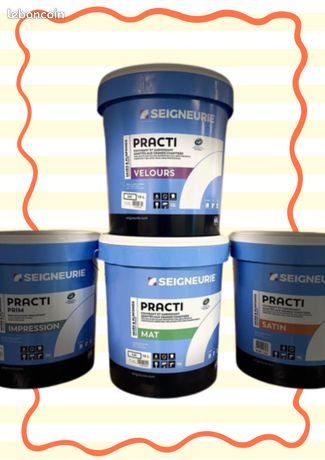 Seigneurie Satin Mat Velours Peinture 15L prix compétitif