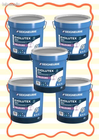 Seigneurie Velours Evolutex Pot 15L peinture pro pas chère