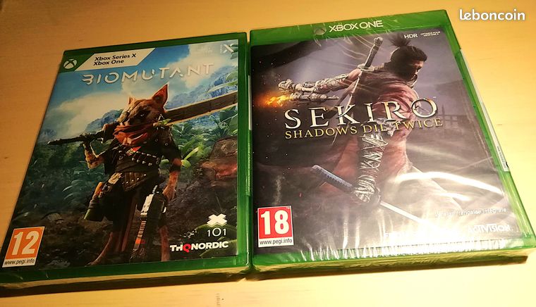 Sekiro Shadow Die Twice + Biomutant Xbox One
