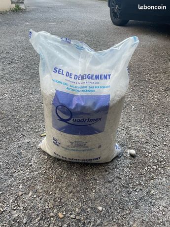 Sel de déneigement 25kg