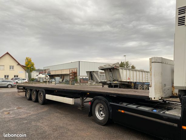 Semi-remorque plateau KRONE