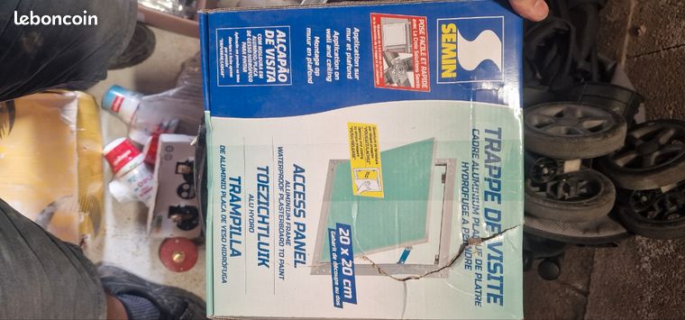 Semin Trappe de Visite Alu Hydro 200 mm x 200 mm