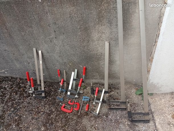 Serre-joints et Etau