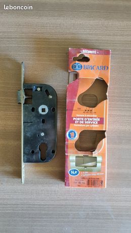 Serrure à encastré Bricard