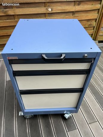 Servante d'atelier mobile TIRO-CLAS 3 tiroirs