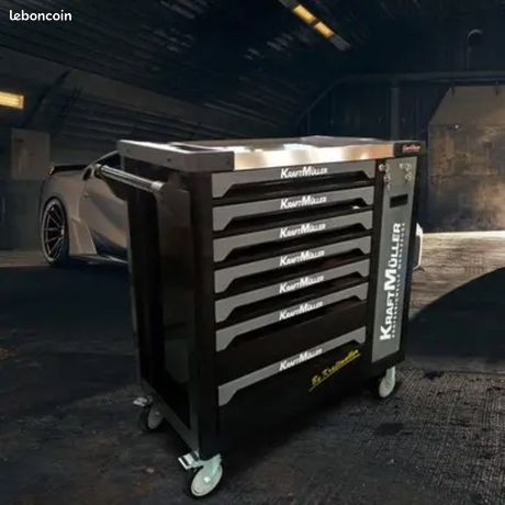 Servante D’atelier professionnel XXL 7 tirroirs pleins