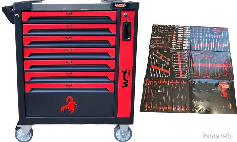 Servante d’atelier XXL matériel professionnel