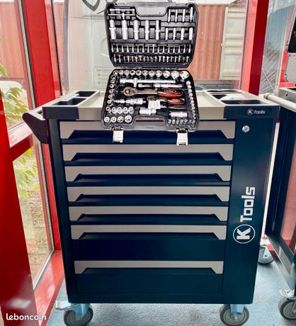 Servante XXL 400 pcs+ 1 coffret outils offert