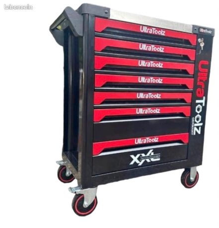 SERVANTE XXL 7 TIROIRS ÉQUIPÉS D'OUTILS Neuf🇫🇷