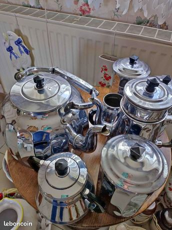 Service a cafe ou the en inox