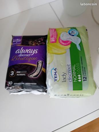 Serviettes fuite urinaire 2 paquets